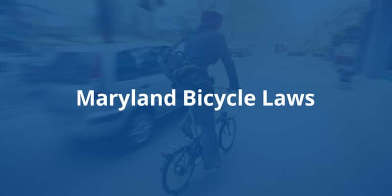 Maryland Bicycle Laws | DuBoff & Associates, Chartered